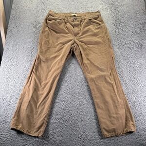 Blue Mountain Pants‎ Mens 38x32 Brown Cotton Carpenter Straight Utility Workwear